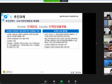 2021년 충남지역SW산업 기획 발전전략 수립 회의